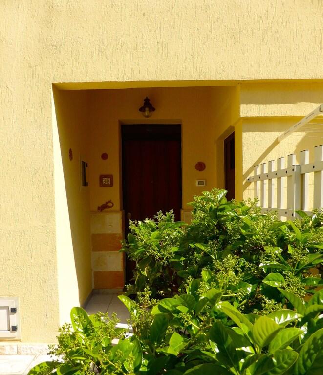 Apartment exterior entrance